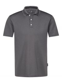 Dunkelgraues Herren Poloshirt